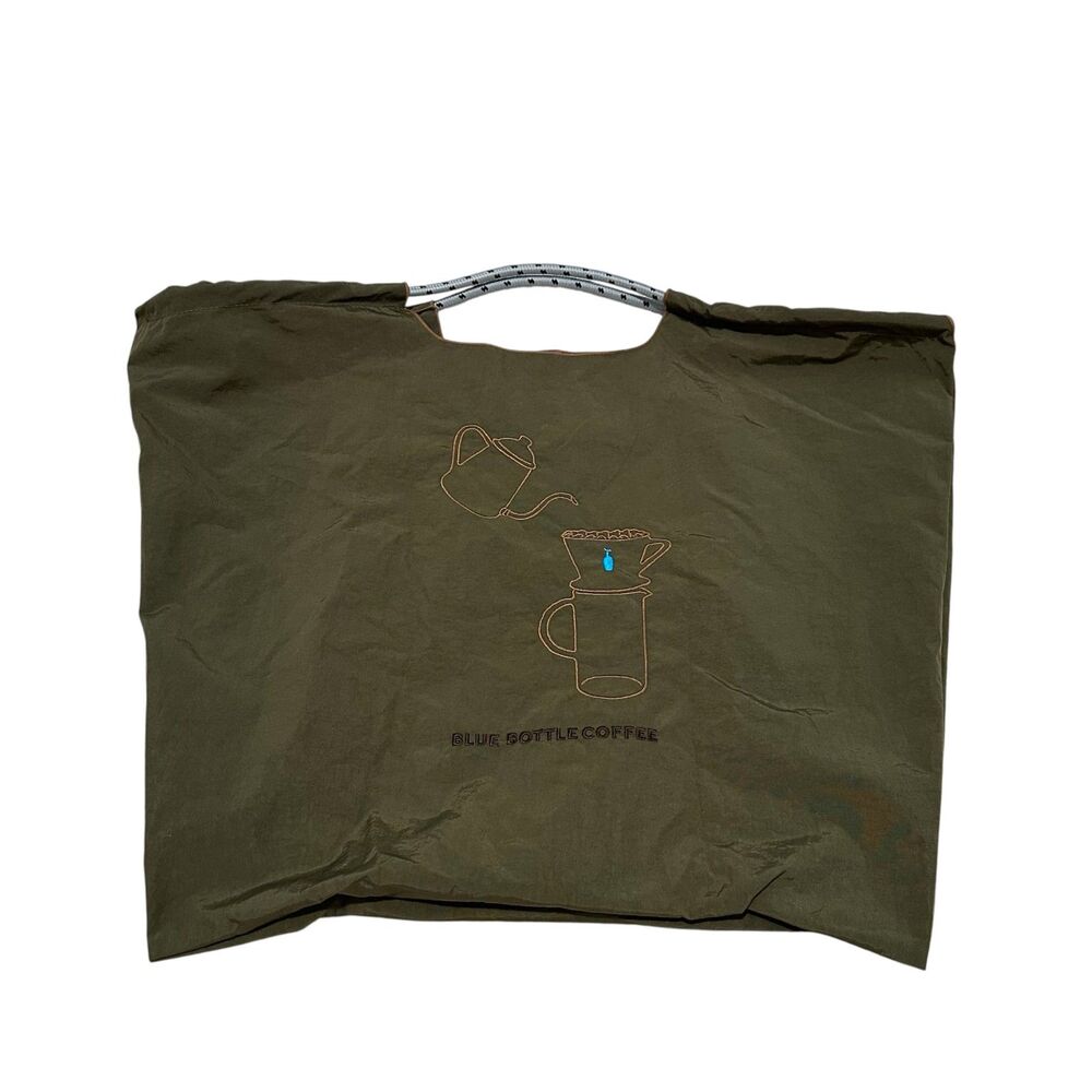 BALL & CHAIN x BLUE BOTTLE COFFEE Embroidered Tote Eco Bag